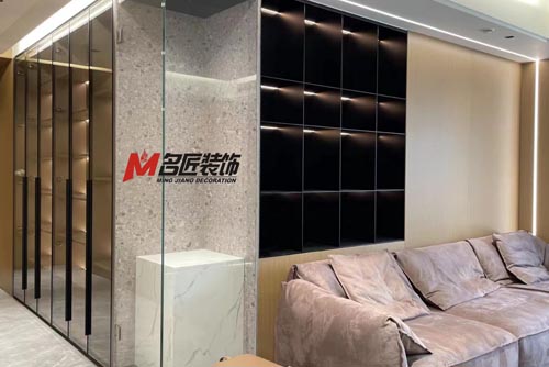 柳州市鹿寨市場宿舍現(xiàn)代簡約風(fēng)格三居室裝修案例